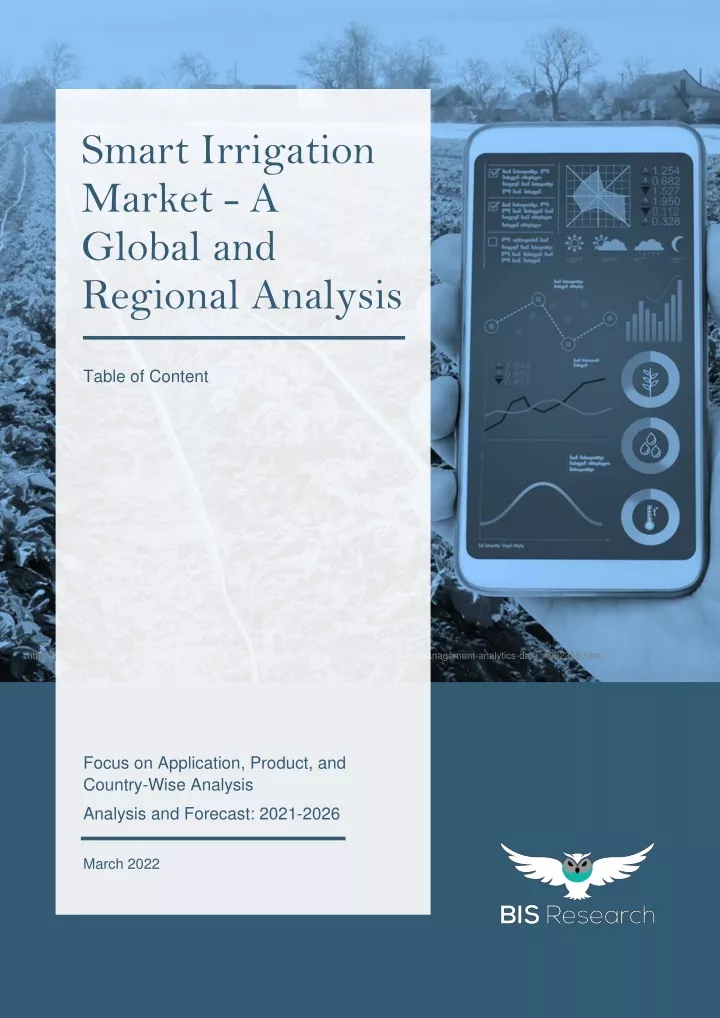 smart irrigation market a global and regional