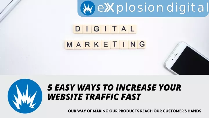5 easy ways to increase your website traffic fast