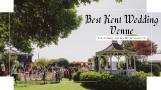 Best Kent Wedding Venue - The Blazing Donkey Hotel Sandwich