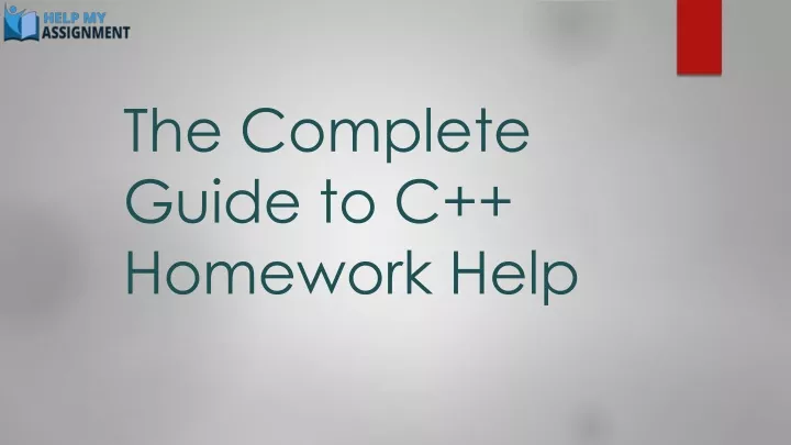 c homework help