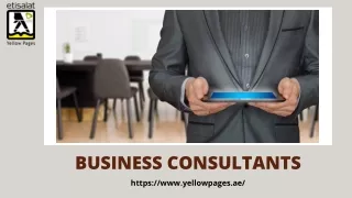 Best Business Consultancy Services in UAE