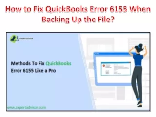 how to fix quickbooks error 6155 when backing