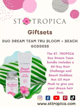 DUO DREAM TEAM TRU BLOOM   BEACH GODDESS