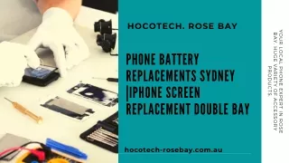 Phone Battery Replacements Sydney | iPhone screen replacement Double Bay