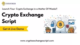 Cryptocurrency Exchange Script