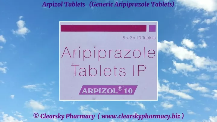 arpizol tablets generic aripiprazole tablets