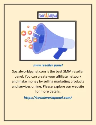 Smm Reseller Panel | Socialworldpanel.com