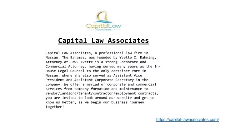 capital law associates