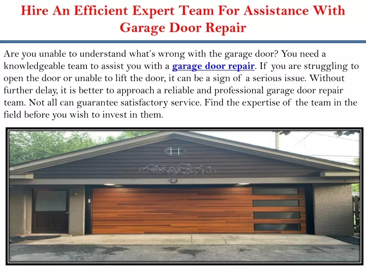 hire an efficient expert team for assistance with