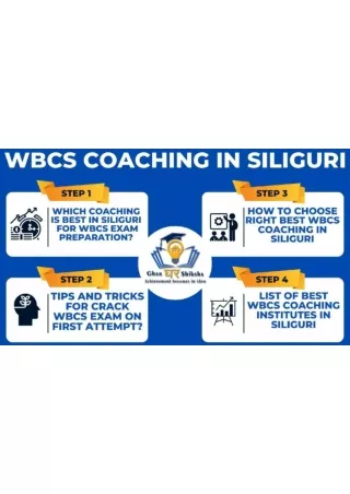 Top WBCS Coaching In Siliguri