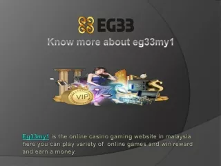 Know more about eg33my1