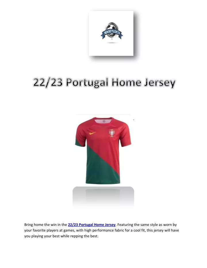 bring home the win in the 22 23 portugal home