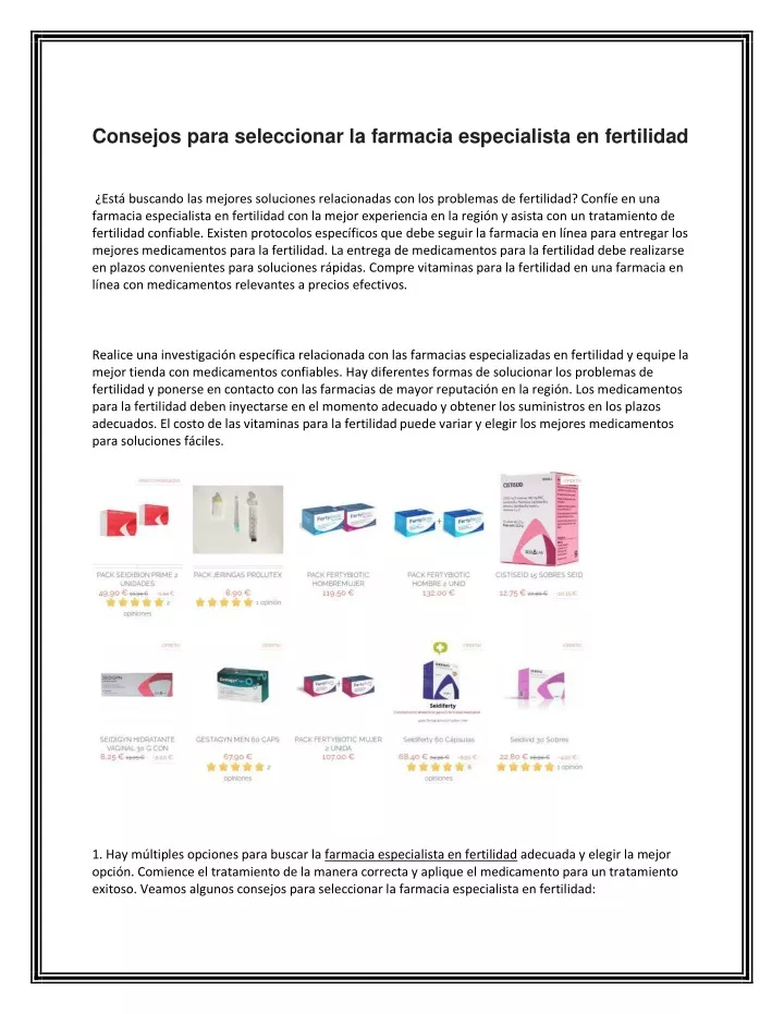 consejos para seleccionar la farmacia