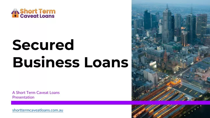 secured business loans