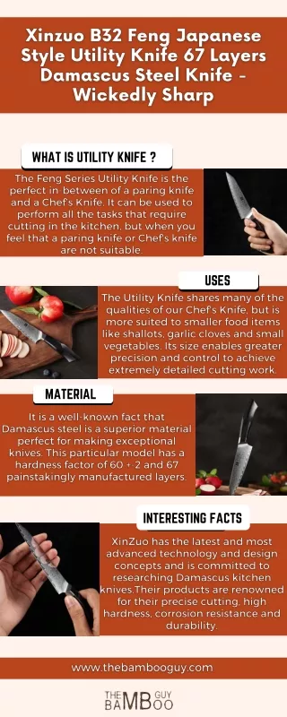 Best Damascus Steel Knife Set - The Bamboo Guy