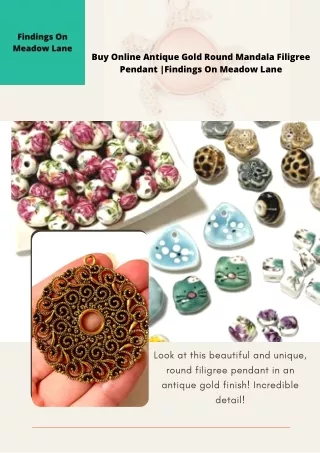 Unique Beads & Jewelry Making Supplies - Findings On Meadow Lane
