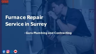 Furnace Repair Service in Surrey - Guru Plumbing and Contracting