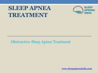 Sleep Apnea Treatment