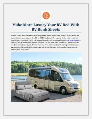 make more luxury your rv bed with rv bunk sheets