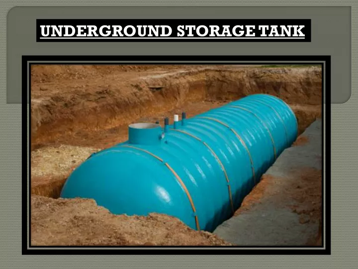 PPT - Underground Storage Tank,Underground HSD Tank,FRP Underground ...