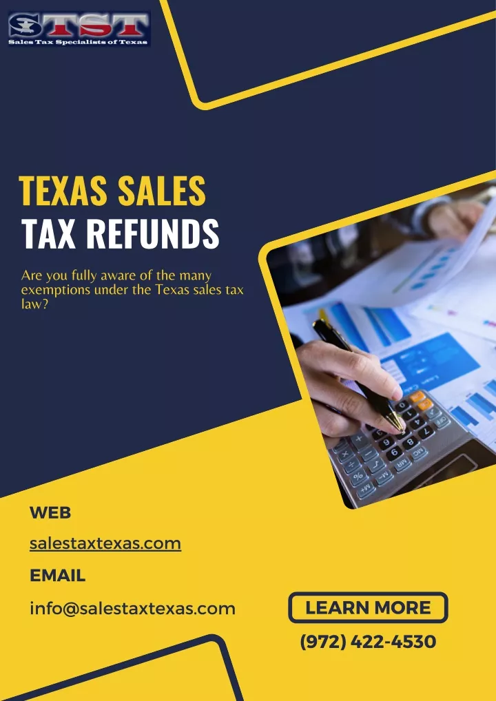texas sales tax refunds