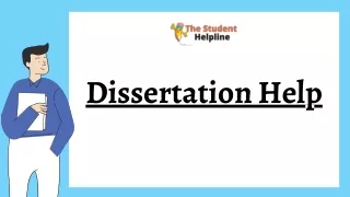 dissertation help