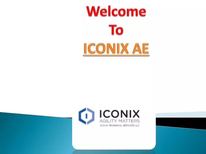 welcome to iconix ae