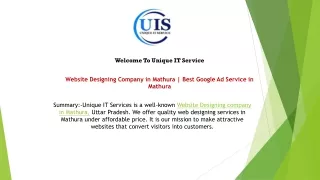 Website Designing Company in Mathura | Best Logo Designer in Mathura