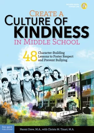 eBOOK  Create a Culture of Kindness in Middle School 48 Character Building