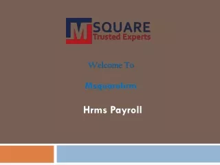 Hrms Payroll