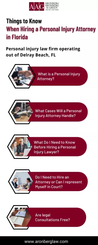 Things to Know  When Hiring a Personal Injury Attorney in Florida