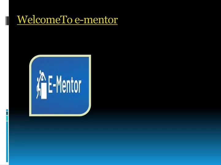 welcometo e mentor