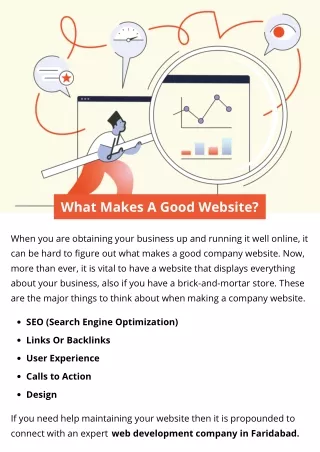 what makes a good website