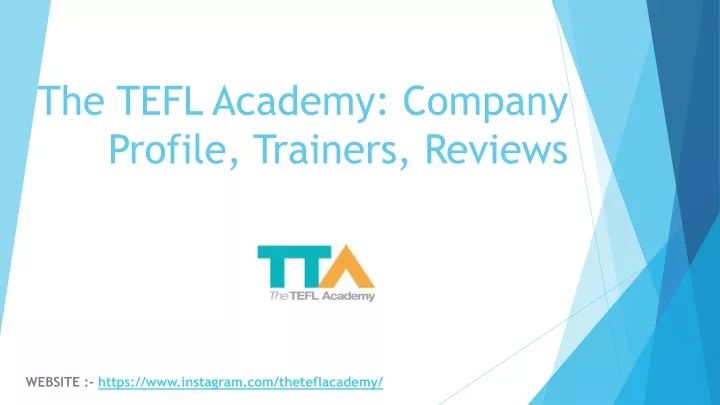 the tefl academy company profile trainers reviews