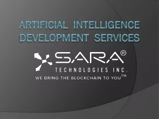 artificial intelligence development services