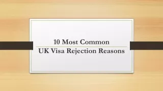 10 most common uk visa rejection reasons