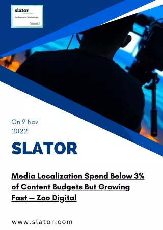 on 9 nov 2022 slator