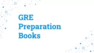 gre preparation books