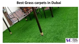 Best Grass carpets in Dubai