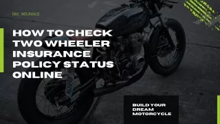 bike insurance
