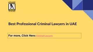criminal