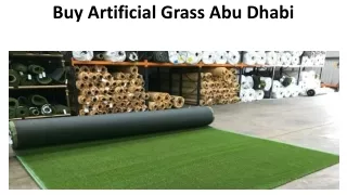 Buy Artificial Grass Abu Dhabi