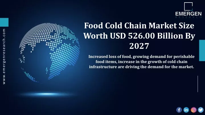 food cold chain market size worth