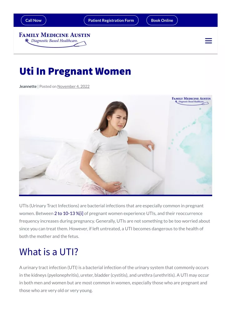 PPT - UTI-in-pregnant-women- PowerPoint Presentation, Free Download ...