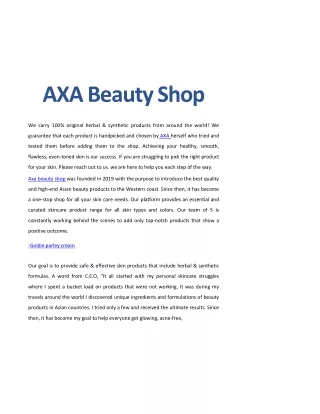 Axa-beauty-Shop