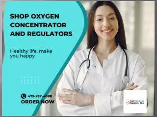 Shop Oxygen Concentrator and Regulators