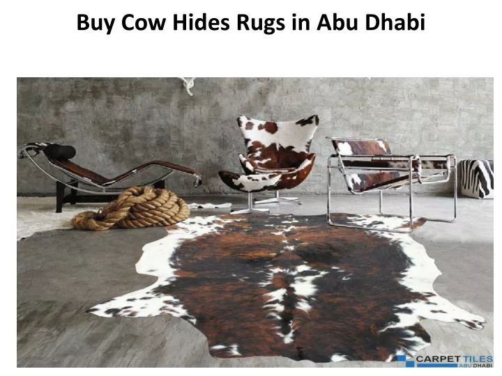 buy cow hides rugs in abu dhabi