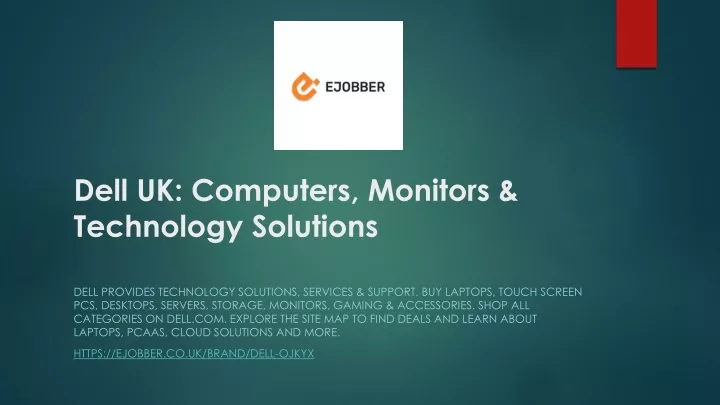 dell uk computers monitors technology solutions