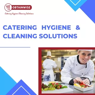 CATERING HYGIENE & CLEANING SOLUTIONS