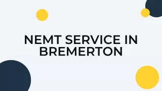 nemt service in bremerton